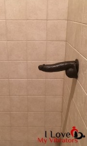mr marcus suction cup dildo on shower wall